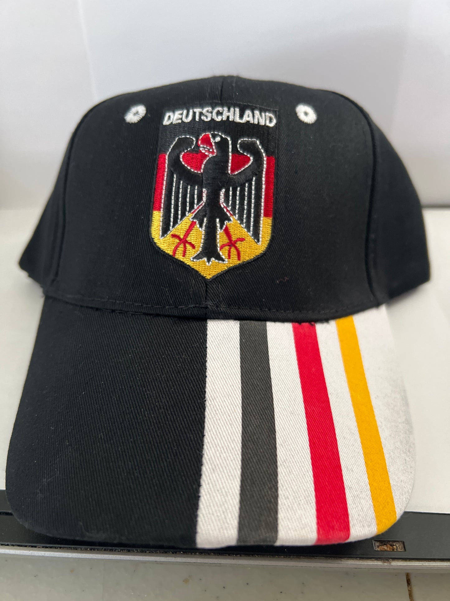 Cap-Deutschland Eagle in Black