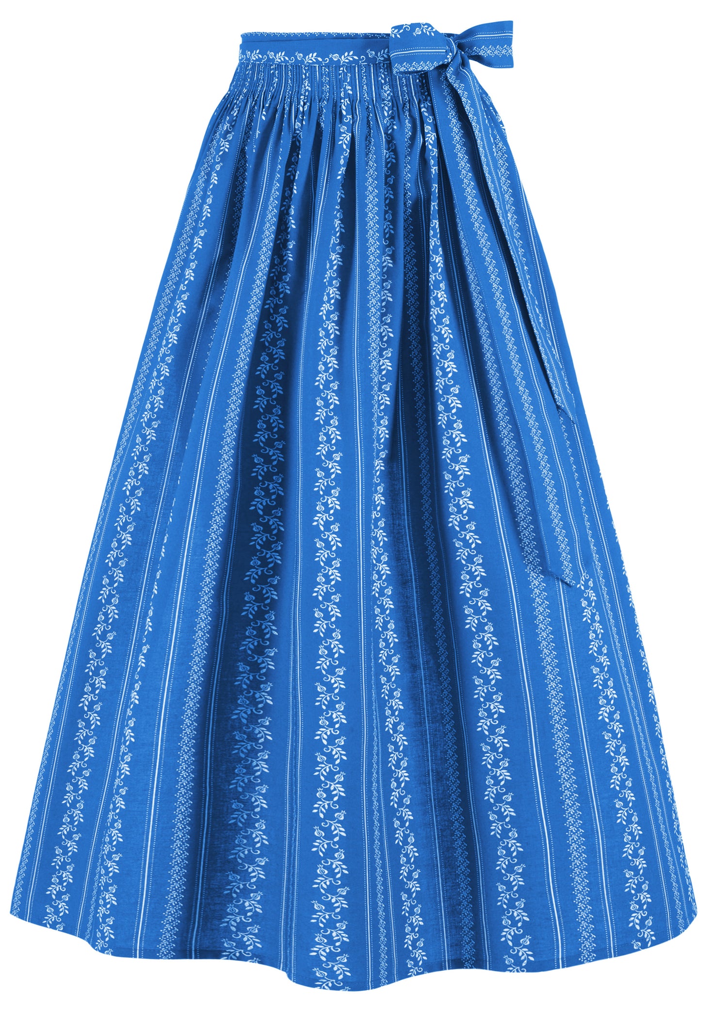 Blue Dirndl Apron 96cm