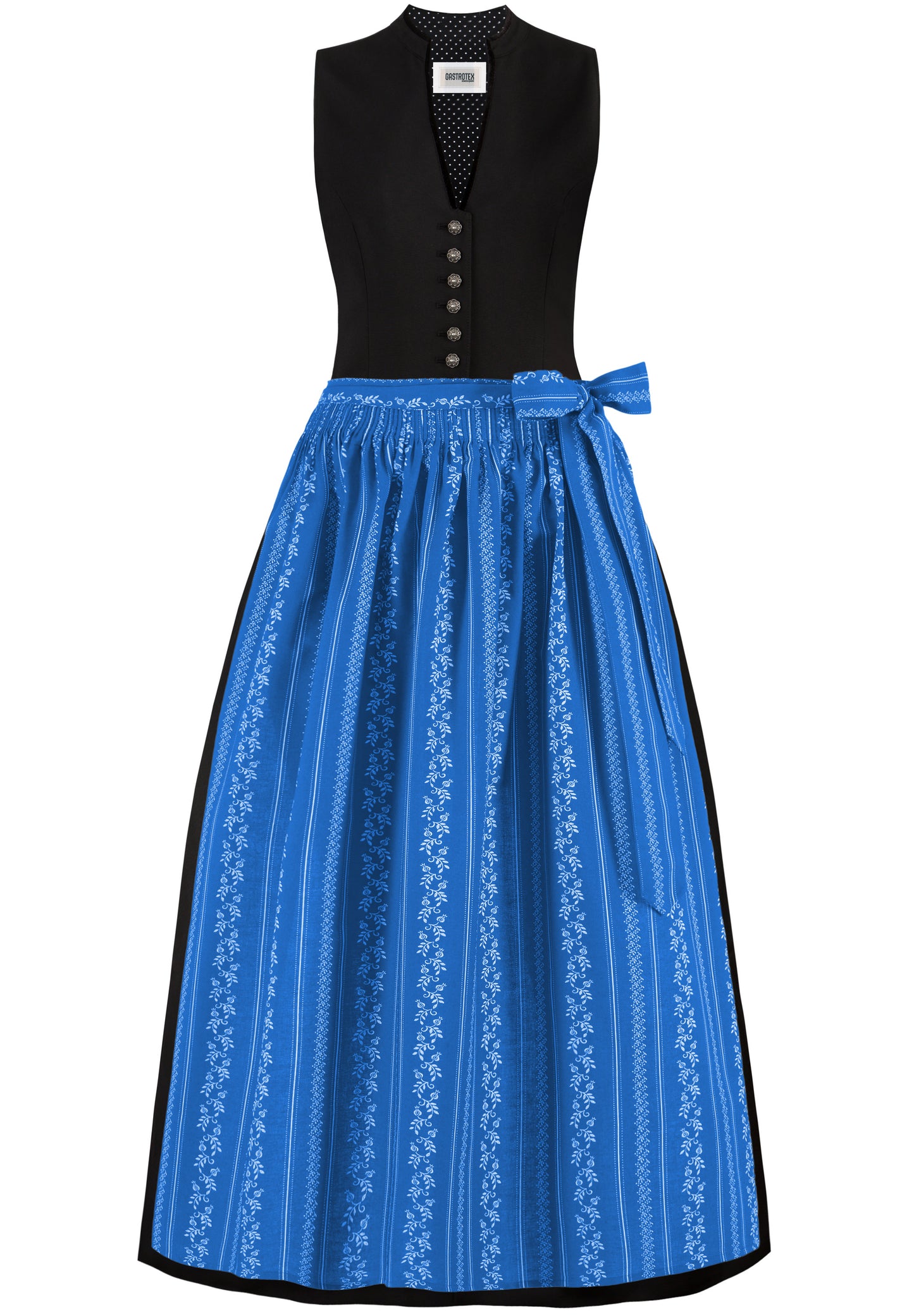 Blue Dirndl Apron 96cm