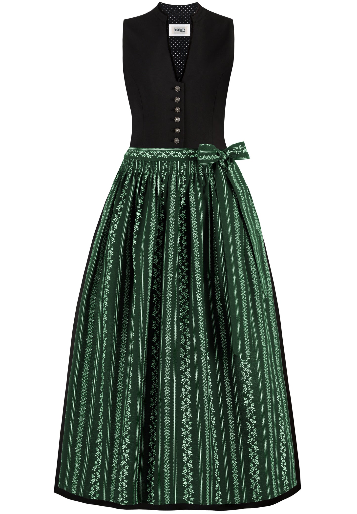 Fir Green Dirndl Apron 96cm