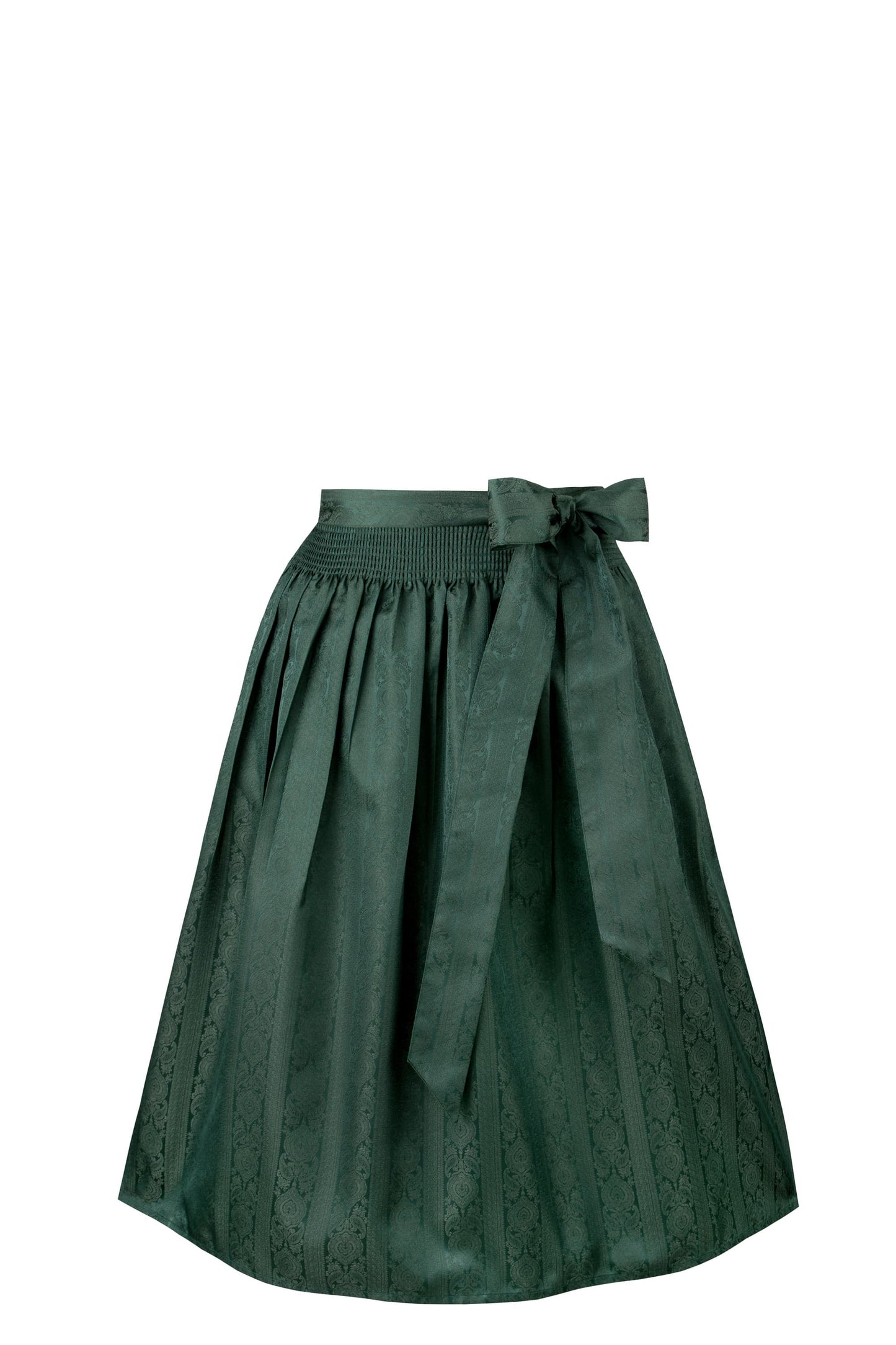 Corinna Fir Green 70cm dirndl apron