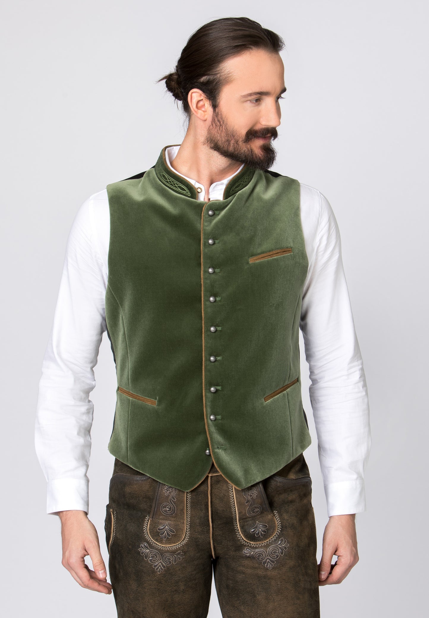 Ricardo Moss Green Men's Vest