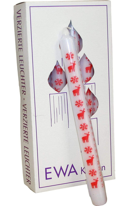 Advent Candle White| MyDirndl.Comâ„¢