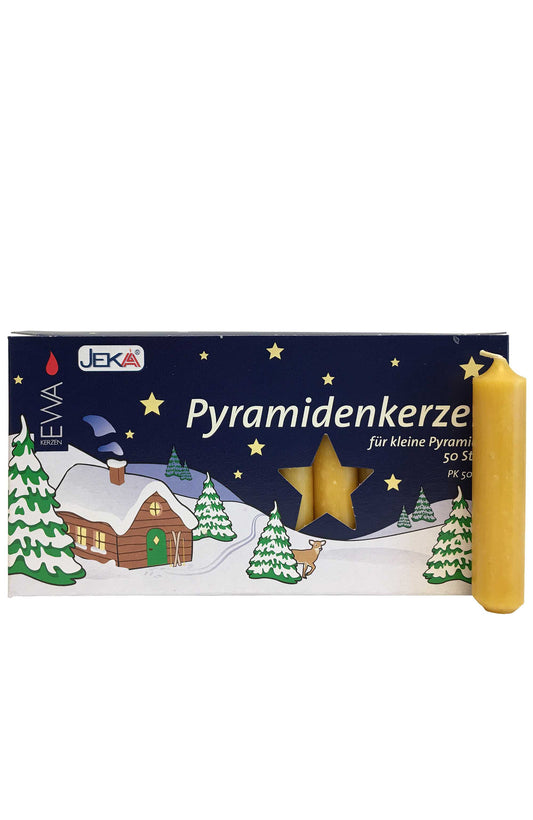 German Candle for Pyramids - Natural #29314N