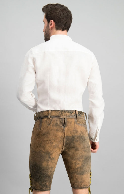 Danner Men's White Linen Shirt