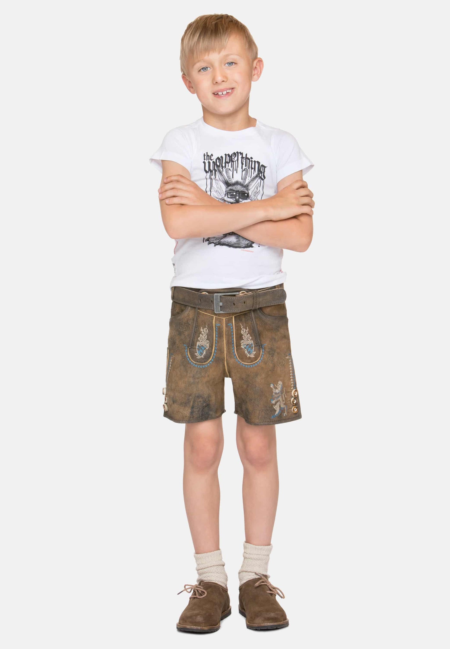 Bayern jr Boy's Lederhosen