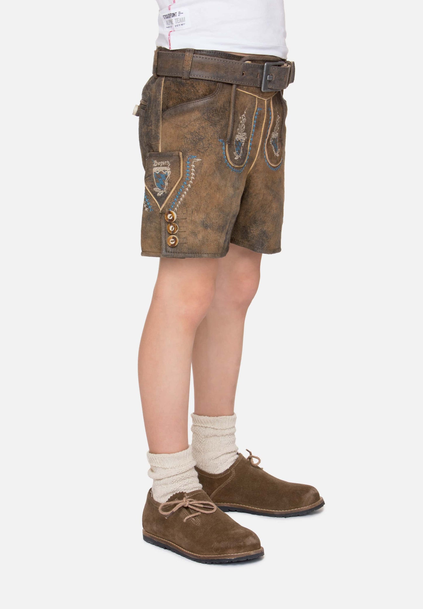 Bayern jr Boy's Lederhosen