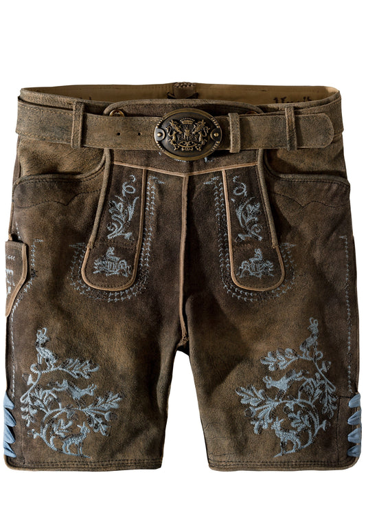 Rudolf Old Blau Men's Lederhosen