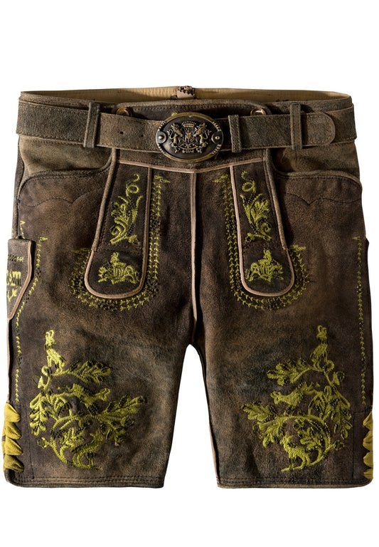 Rudolf Oid Gelb Men's Lederhosen