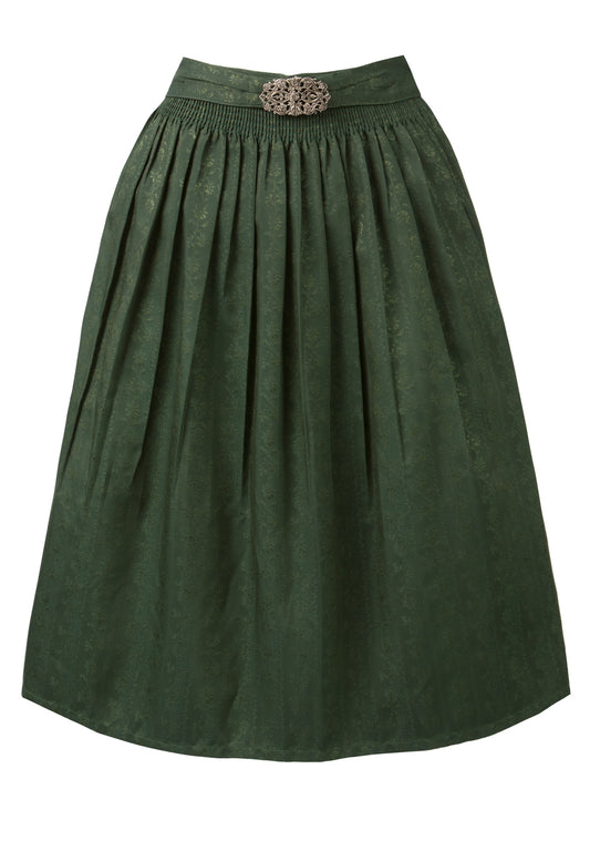 Fir Green Dirndl Apron 70cm | MyDirndl.Com